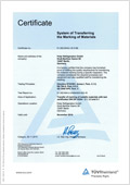 System of Transferring the Marking of Materials